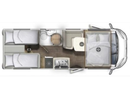 Půdorys - Integra Line 660 EB