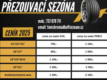 PŘEZOUVACÍ SEZÓNA SE BLÍŽÍ!