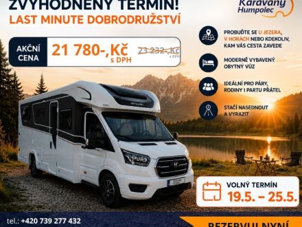Zlevněný termíny - květen